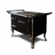 COCINA A LEÑA KRIEGER 60X90 NEGRA