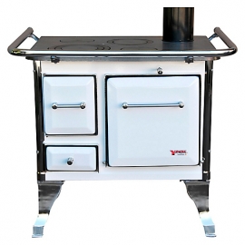 COCINA A LEÑA YUNQUE 60 X 90 BLANCA