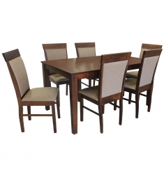 COMEDOR GEO-MUEBLES ESTER 6 SILLAS