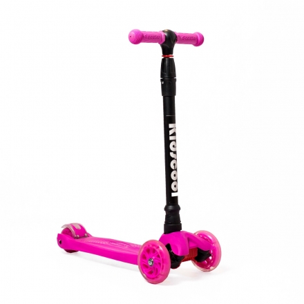 JUGUETE KID SCOOL SCOOTER LED ROSADO