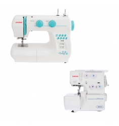 MAQUINA DE COSER JANOME KIT 3008+8002D