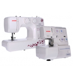 MAQUINA DE COSER JANOME KIT 8002+311