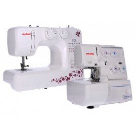 MAQUINA DE COSER JANOME KIT 8002+311