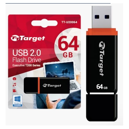 MEMORIA PORTATIL TARGET PENDRIVE 64GB