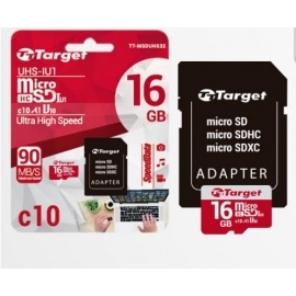 MEMORIA PORTATIL TARGET MICRO SD 16GB