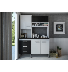 MUEBLE DE COCINA TAHUARI PILAR NEGRO