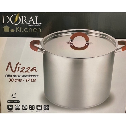 OLLA DORAL INOX 30" NIZZA