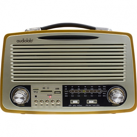 RADIO PORTATIL AUDIOLAB BT RETRO 01