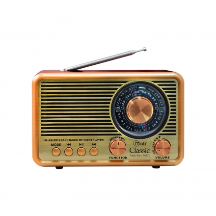 RADIO PORTATIL MLAB CLASSIC RETRO 1940