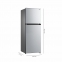 REFRIGERADOR NO FROST MIDEA MDRT385MTE50