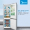 REFRIGERADOR NO FROST MIDEA MDRB424FGE50