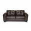 SOFA ROSEN MIRA 3CPS.PU CHOCOLA