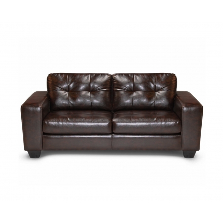 SOFA ROSEN MIRA 3CPS.PU CHOCOLA