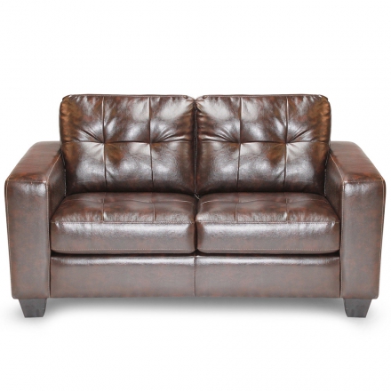 SOFA ROSEN MIRA 2CPS. PU CHOCOLATE