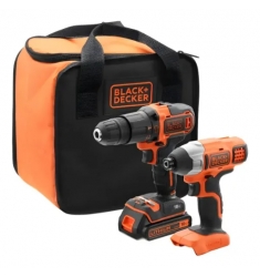 TALADRO BLACK AND DECKER KIT + ATORNILLADOR