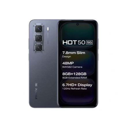 TELEF.CELULAR LIBRE INFINIX HOT50 5G NEGRO