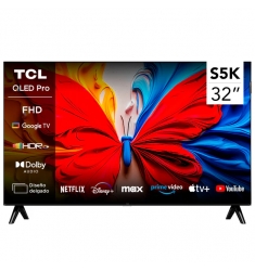 TELEVISOR 32" TCL 32S5K FHD QLED
