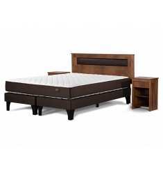 CAMA ROSEN NEW ERGO T 1.50 CON FERRARA BASE DIVIDIDA