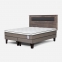 CAMA ROSEN NEW STYLE 6 2 PL. BD RESPALDO FERRARA GRIS