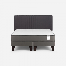 CAMA ROSEN NEW STYLE 2  2 PL. BD CON RESPALDO LUCIO