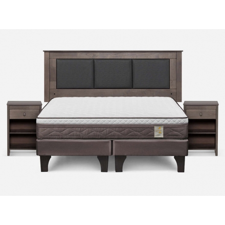 CAMA ROSEN NEW STYLE 4 PLUS 2P BD RACHEL GRAFITO
